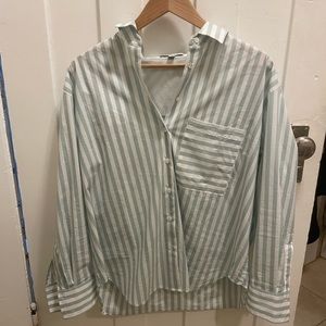 AYR The Deep End striped button down